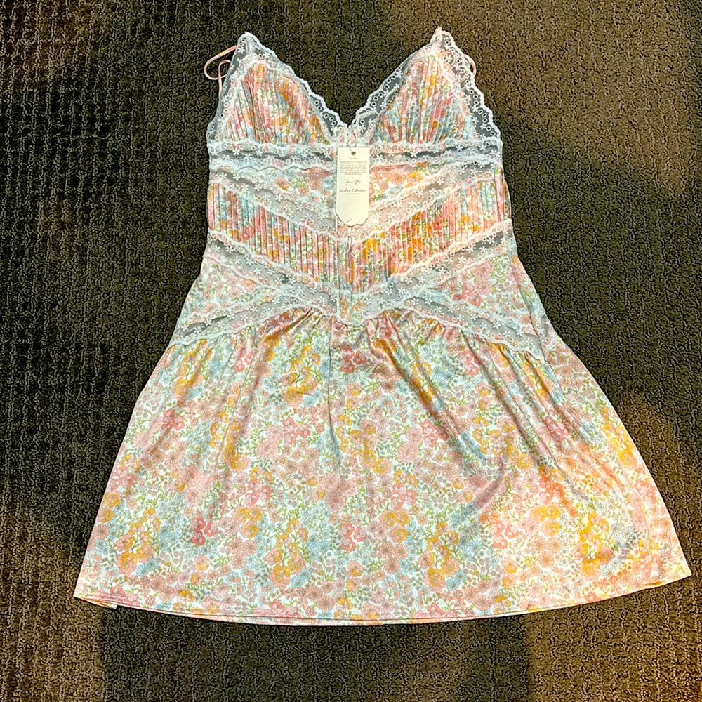 For Love & Lemons Farrah slip dress size M